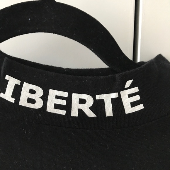 Urban outfitter black tank with bold text - Picture 2 of 6